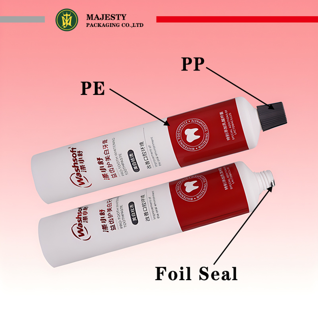 تخصيص 35 مللي متر قطر فوهة قضيب 50 ~ 130 مللي قدرة فارغة أنبوب لمعان التجميل معجون الأسنان أنبوب غطاء برغي