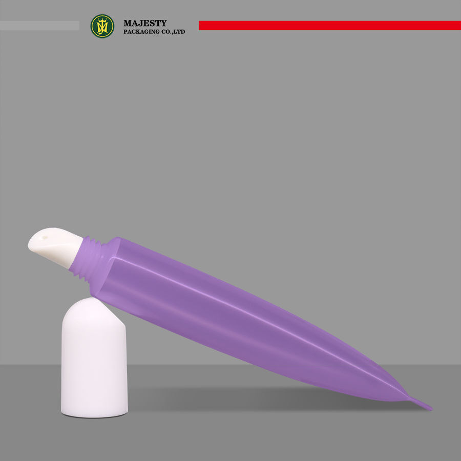 البلاستيك PE أنبوب فارغ التعبئة والتغليف العناية بالبشرة أنبوب مستحضرات التجميل أحمر الشفاه أنبوب بلسم الشفاه 10 مللي 20 مللي 30 مللي أنبوب بلاستيكي أنبوب PE/ABL/PBL