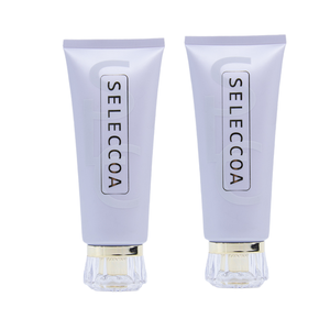 تخصيص مستحلب الوجه الفارغة أنابيب بلاستيكية مستحضرات التجميل استخدام مادة PE لكريم واقية من الشمس لحاويات التعبئة العناية بالبشرة