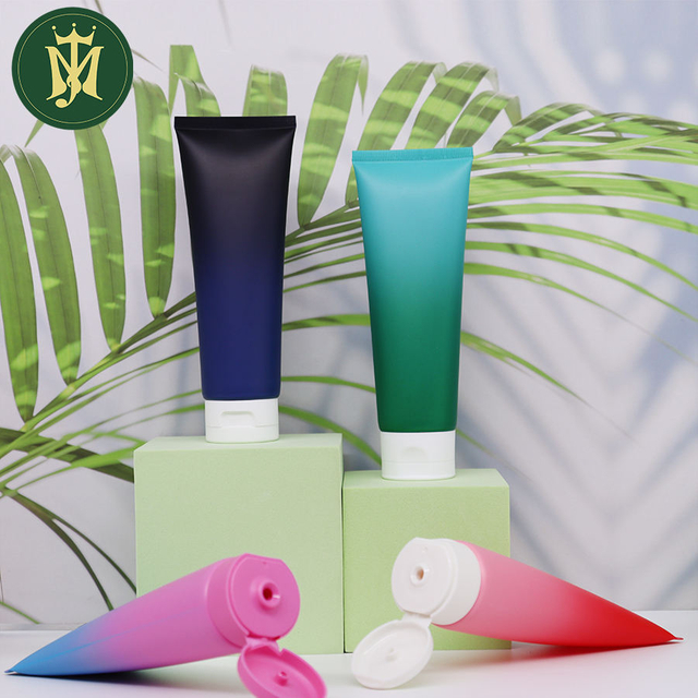 أنابيب بلاستيكية فارغة 80 مل - 120 مل مخصصة لكريم اليد التجميلي وتغليف تنظيف الوجه