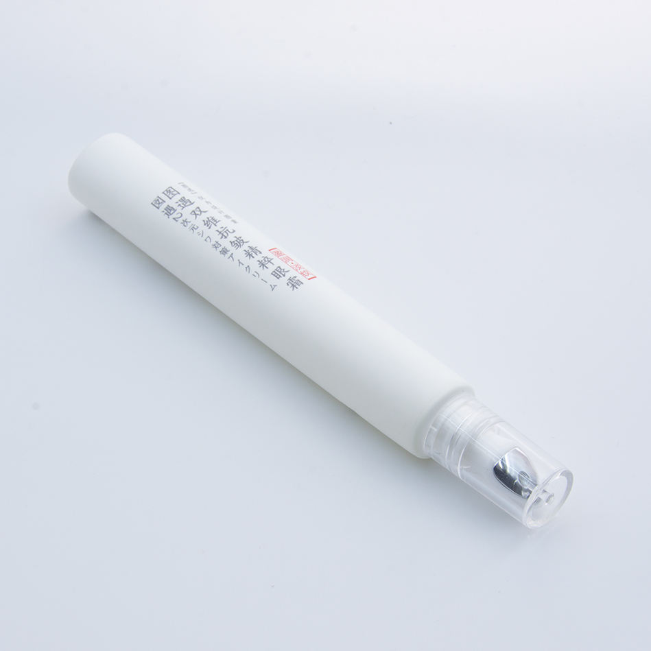 أنبوب PBL فارغ للعناية بالعين مخصص مع أداة تدليك هلامية كريمية وأحمر الشفاه ومستحضرات التجميل من نوع المواد التي يتم وضع العلامات عليها والتعامل مع السطح