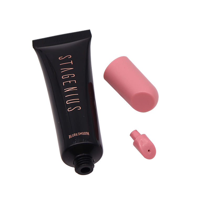 OEM 15ml-30ml PE حاوية ضغط بلاستيكية لملمع الشفاه أحمر الشفاه بلسم الشفاه فرك الشفاه وأنبوب التعبئة والتغليف للعناية بزيت الشفاه